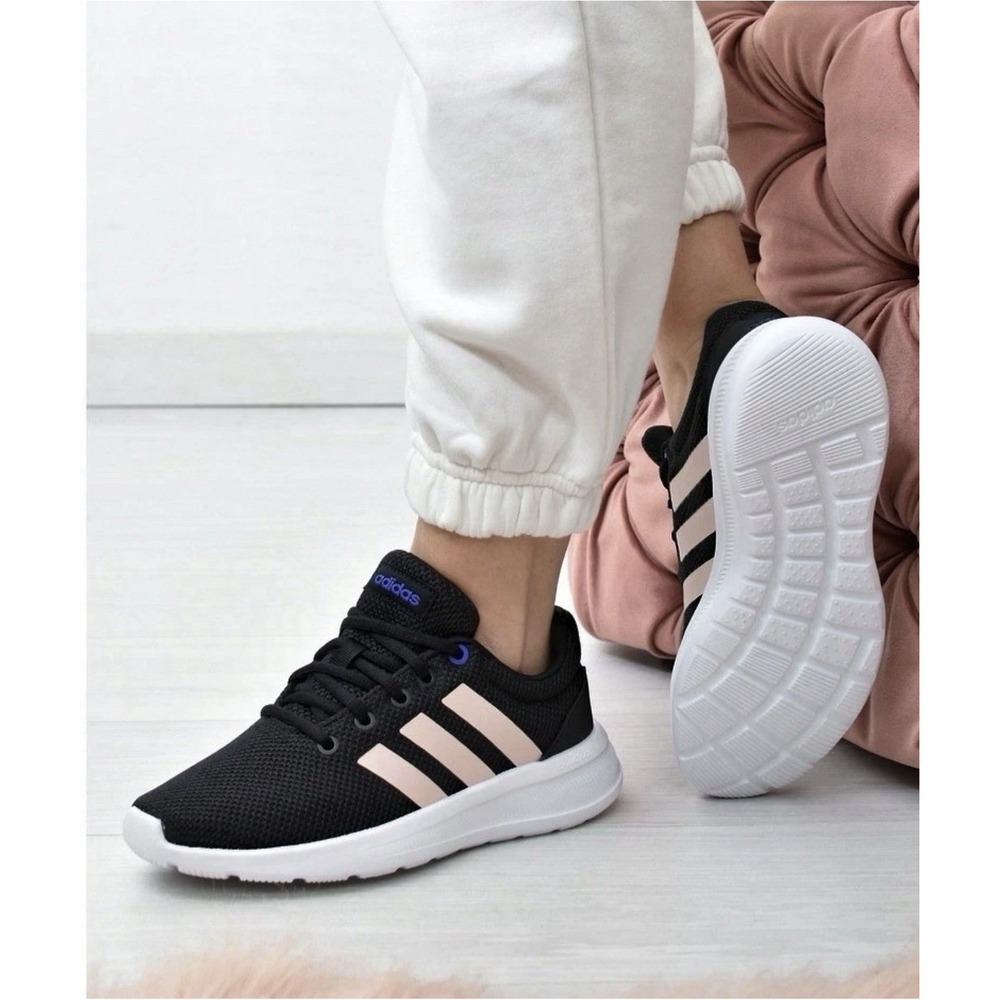 Adidas Lite Racer CLN 2.0 Black Vapor Pink Running Shoes Women's Size 8 NWT - Picture 13 of 16